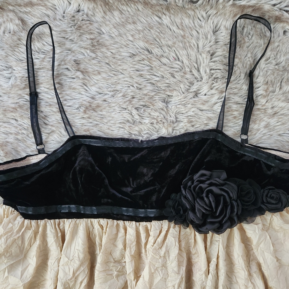 Free People Bellini Bubble Maxi Dress In Black Combo - Picture 5 of 14